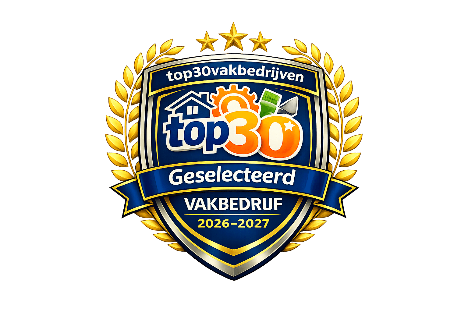 Top 30 Vakbedrijven: geselecteerd vakbedrijf 2026–2027